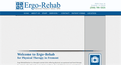 Desktop Screenshot of ergo-rehab.com